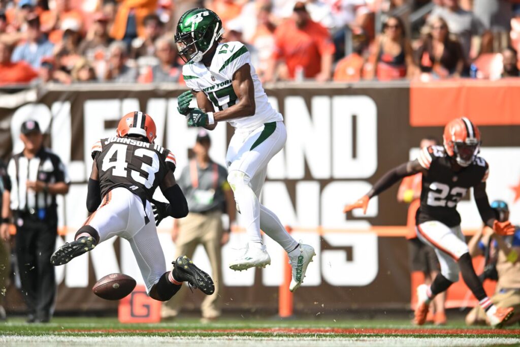 New York Jets vs Cleveland Browns match player stats