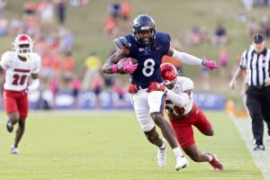 UVA Football vs Clemson Tigers Football Match Player Stats