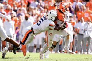 UVA Football vs Clemson Tigers Football Match Player Stats