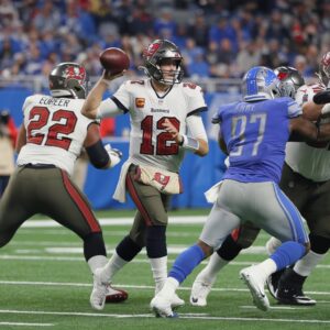 Tampa Bay Buccaneers vs Detroit Lions match player stats