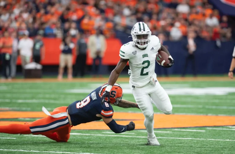 Ohio Bobcats Football vs Syracuse Orange Football Match Player Stats